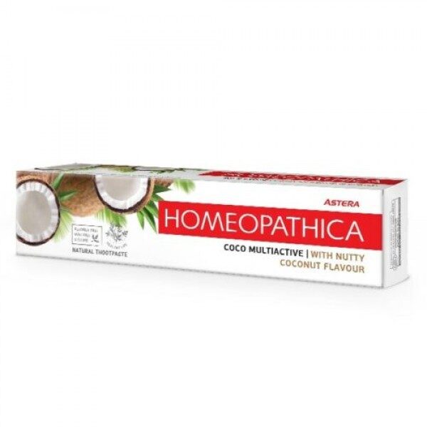 Гомеопатическая зубная паста Astera Homeopatica Coco Multiactive 75 мл