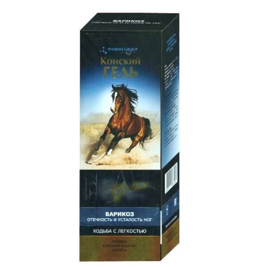 "Zirgu Zeleja VARIKOZ varikozām vēnām", 100 ml