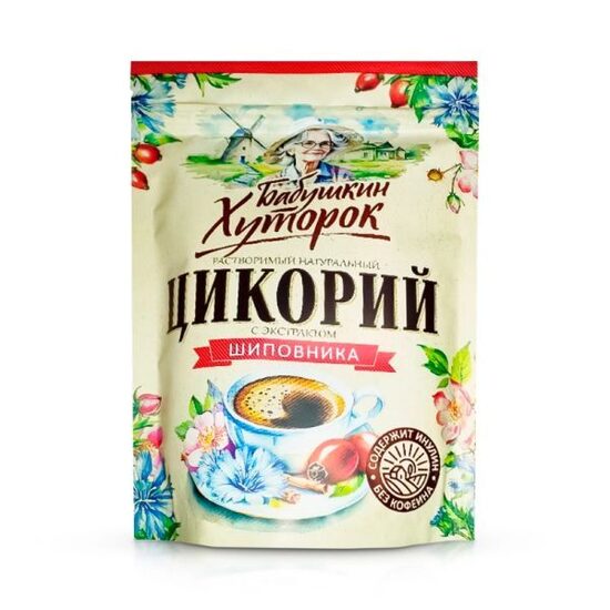 Цикорий растворимый с шиповником, 100г