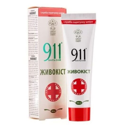 “911 Živokost (tauksakne)” ķermeņa balzams, 100 ml
