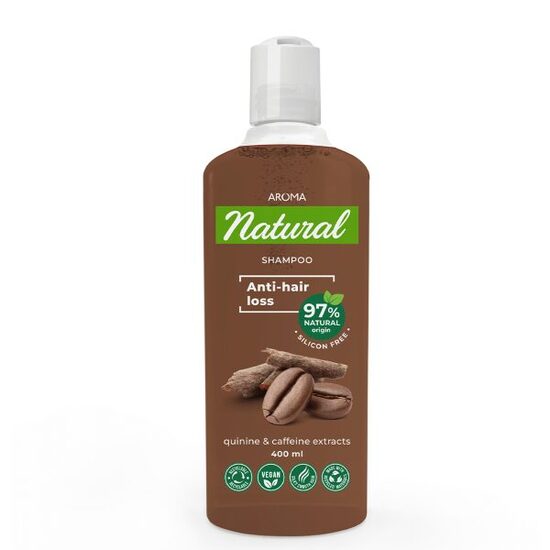 Šampūns pret matu izkrišanu ar hinīnu un kofeīnu 400 ml