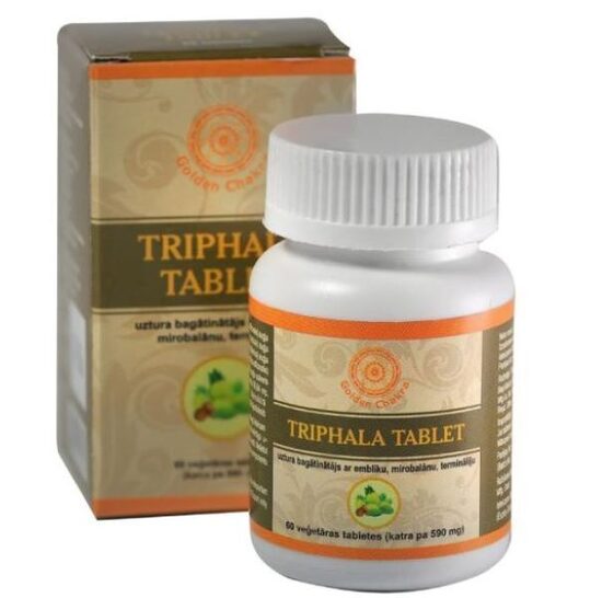 GOLDEN CHAKRA TRIPHALA TABLET (60 таблеток)