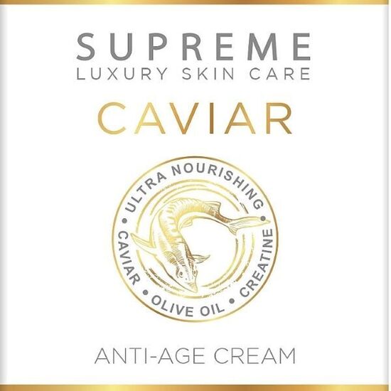 SUPREME Caviar barojošais pretnovecošanās sejas krēms, 50 ml