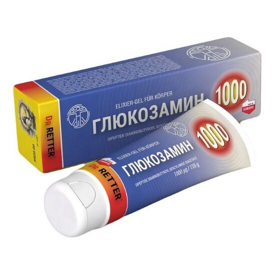 Эликсир-гель для тела с глюкозамином, 135ml 