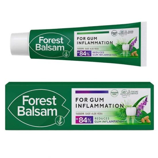 FOREST BALSAM Zobu pasta ar salvijas un alvejas ekstraktiem, 75 ml