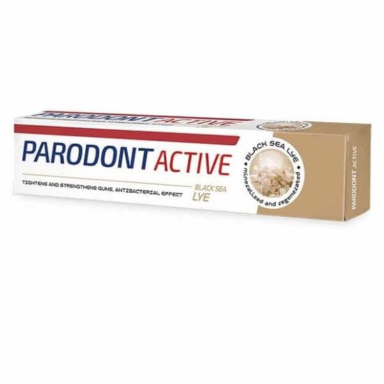 PARODONT ACTIVE zobu pasta ar Melnās jūras minerāliem, 75 ml