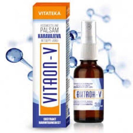 “VITAON-V” KOSMĒTISKAIS BALZĀMS PĒC KARAVAJEVA RECEPTES, 30 ml