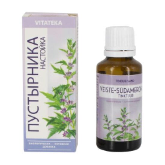 НАСТОЙКА ПУСТЫРНИКА, 25 мл