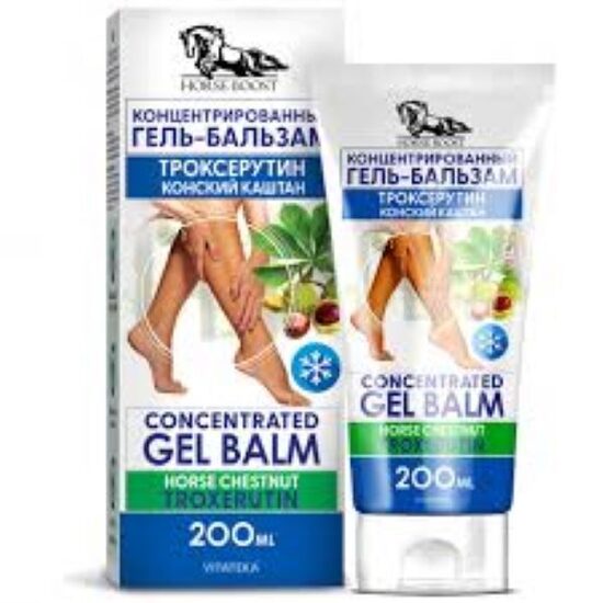 Gels-balzams "Zirgakastaņa + Trokserutīns", 200ml