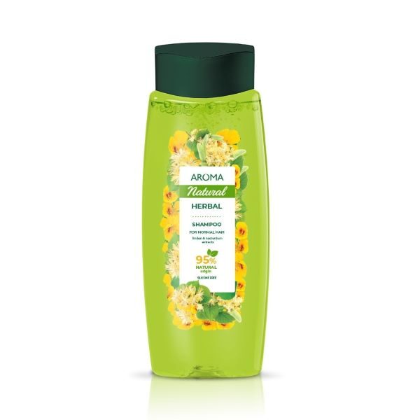 AROMA NATURAL Augu šampūns normāliem matiem, 400 ml