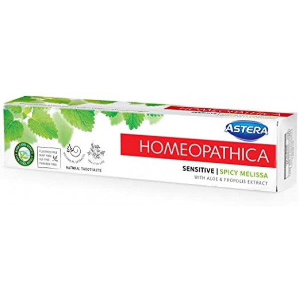 ASTERA HOMEOPATHICA Toothpaste Sensitive Spicy Melissa 75 ml