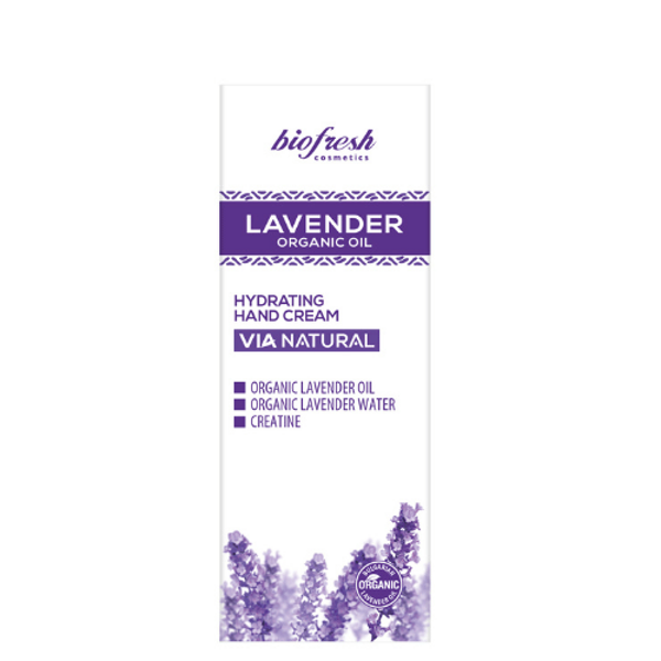 Hydrating hand cream Lavender Organic oil 50ml