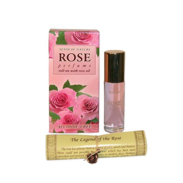 Perfume "Rose", roll-on with rose oil, 8ml.