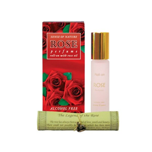 Perfume "Red Rose", roll-on, with rose oil, 8 ml.