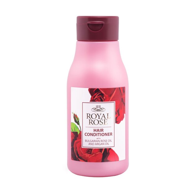 Hair conditioner for depleted and treated hair "ROYAL ROSE" 300 ml