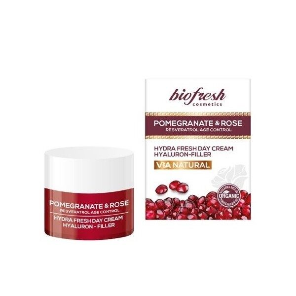 Hydra Fresh Day Cream Hyaluron-Filler with pomegranate and rose oil 50ml