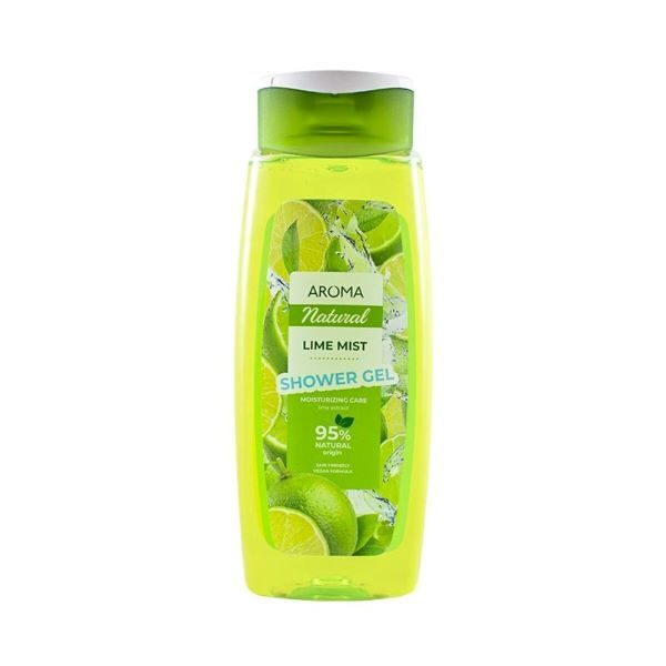 AROMA NATURAL Dušas želeja ar laima ekstraktu 400 ml