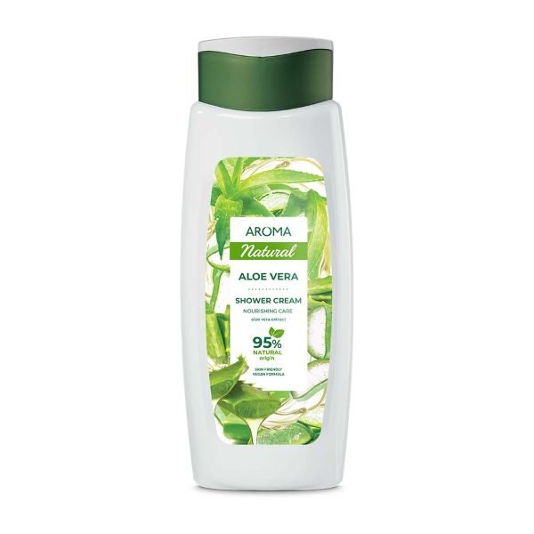 АROMA NATURAL Krēmveida dušas želeja Aloe Vera 400 ml