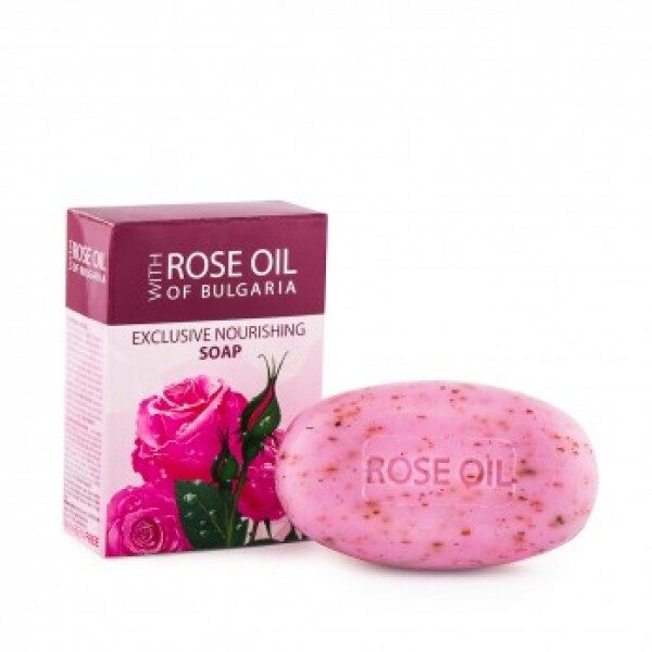 Exclusive nourishing soap "Regina Roses"