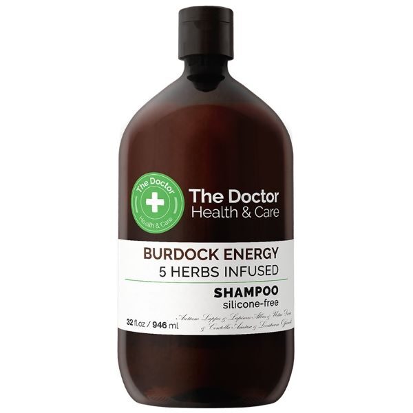 Šampūns “The Doctor. Diždadža enerģija" uz 5 augu ekstraktiem, 946 ml