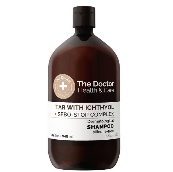 Dermatoloģiskais šampūns "The Doctor. Darva ar ihtiolu + SEBO STOP komplekss", 946 ml
